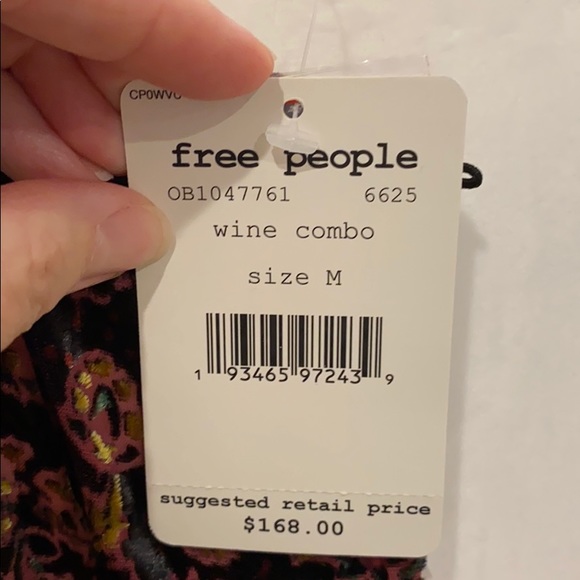 Last one!!!NWT Free People Velvet Minidress M cco$ - Picture 11 of 14